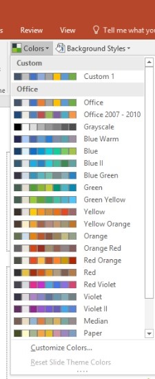 how to customize powerpoint