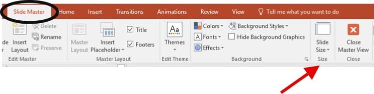 Using the slide master to select slide size.jpg