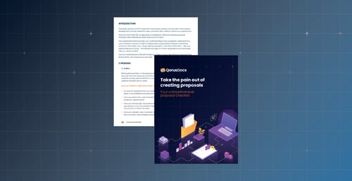 Proposal Checklist Preview