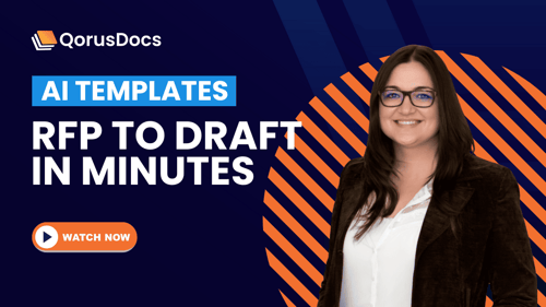 AI Templates – From RFP to Draft in Minutes