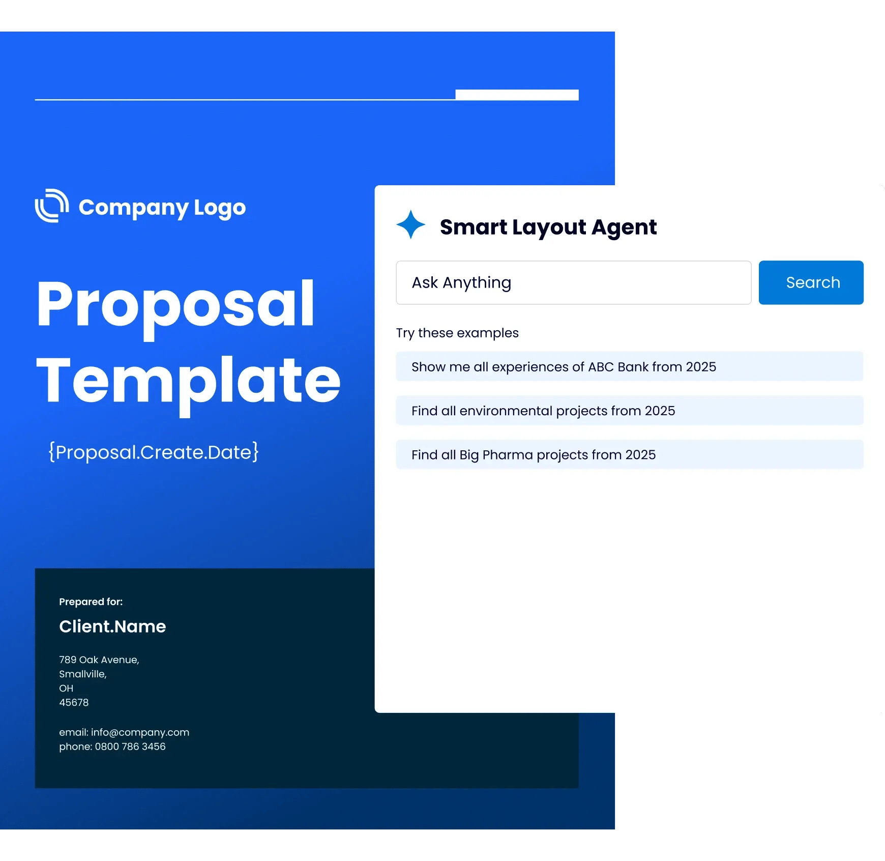 AI Powered Template Design