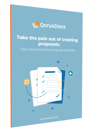 Take-the-pain-out of proposals checklist