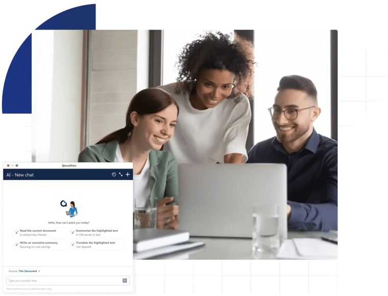 Marketing Teams using QorusDocs AI