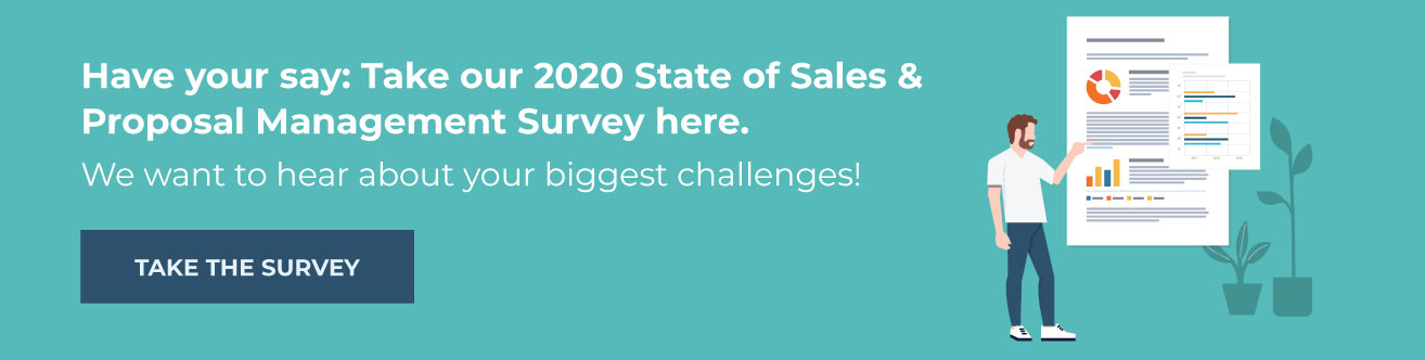 2020 State of sales and proposal management survey