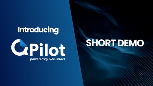 QPilot short demo