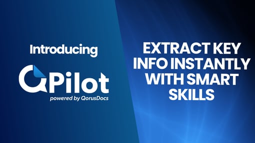 Extract Info with Smart Skills