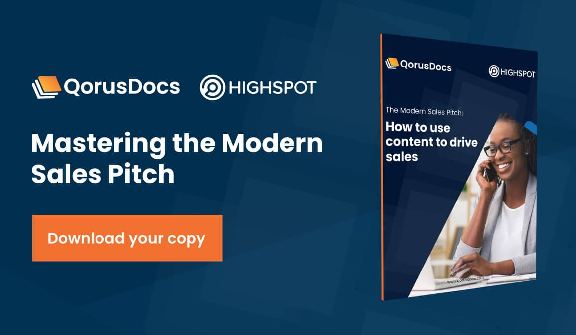 Mastering the modern sales pitch