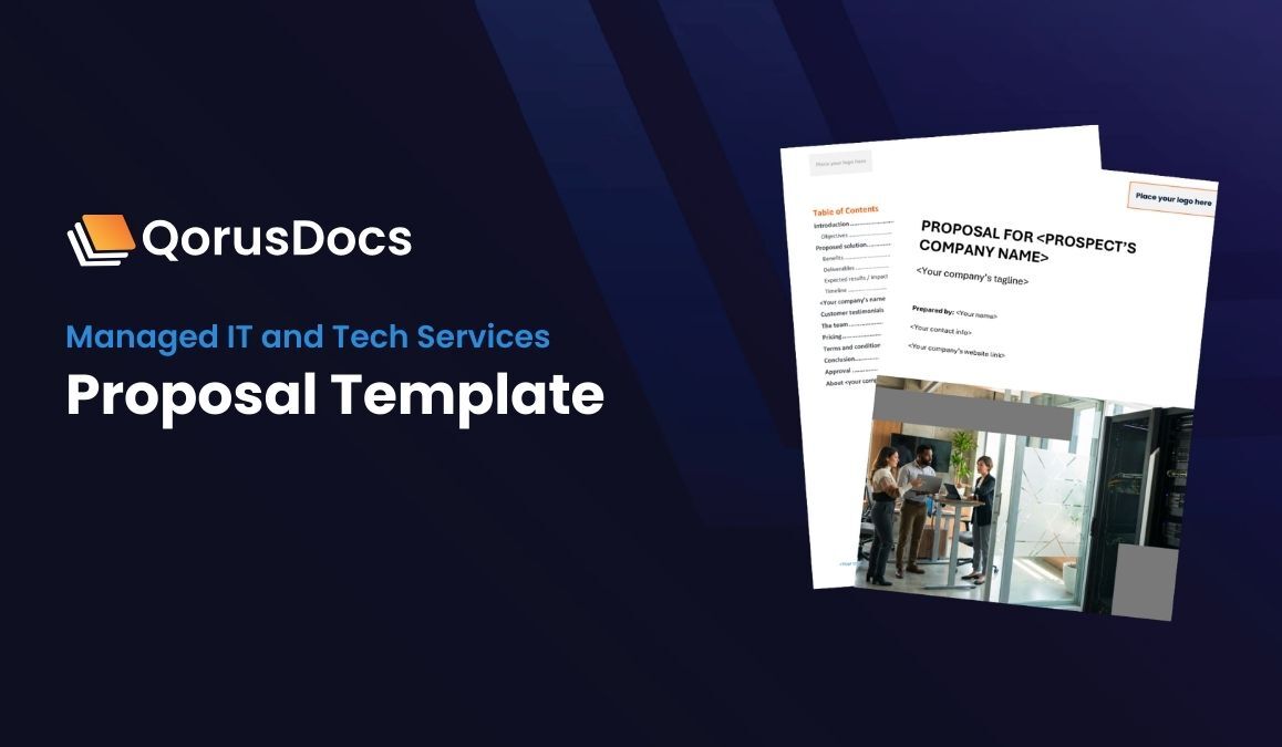 Your free information technology Proposal template