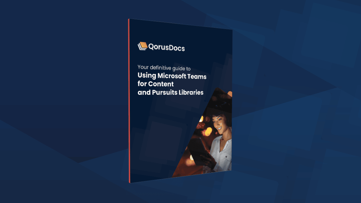 How to set up Content and Pursuits Libraries in Microsoft Teams